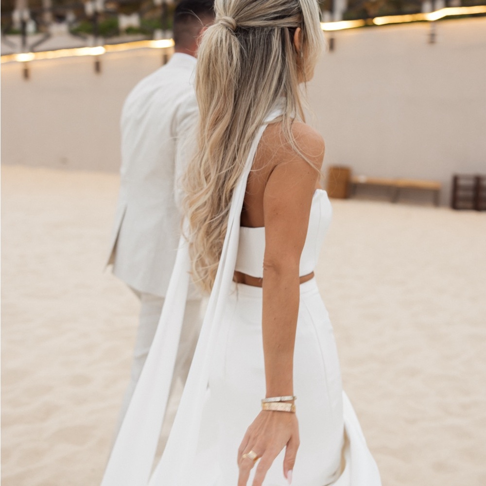 Elegant White Two-Piece Set - Revolve - Picture 7 of 8